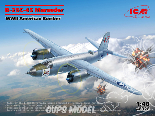 Icm maquette avion 48328 B-26C-45 Marauder 1/48