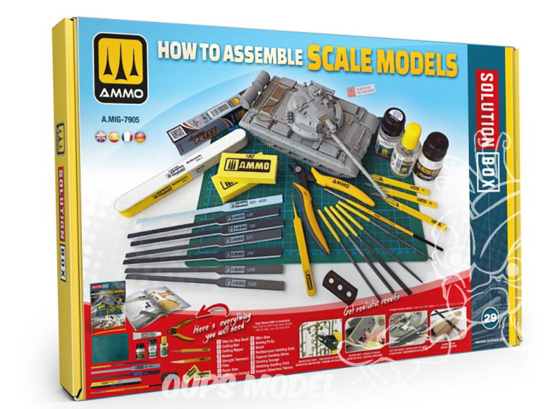 MIG Solution Box 29 7905 Comment assembler les maquettes - Livre Français (multilangues)