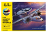 Heller maquette avion 58302 STARTER KIT E-2C Hawkeye Marine Nationale inclus peintures principale colle et pinceau 1/72