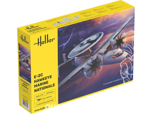 Heller maquette avion 82302 E-2C Hawkeye Marine Nationale 1/72