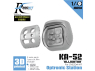 Rockit Studio 480104 Station optronique KA-52 Kit Zvezda resine 1/48