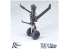 Rockit Studio 720101T Train d'atterrissage avec roues F14-BCet D pour Tamiya 1/72
