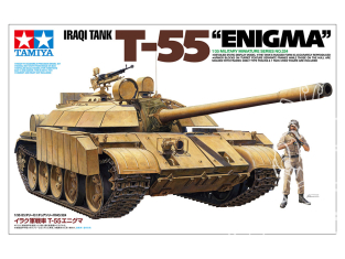 Tamiya maquette militaire 35324 CHAR IRAKIEN T-55 ENIGMA 1/35