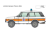 Italeri maquette voiture 93661 RANGE ROVER POLICE Britanique 1/24