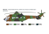 ITALERI maquette helico 91096 AS332 Super Puma 1/72