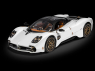 Pocher maquette voiture HK123 Pagani Utopia Coupé Bianco Perla 1/8