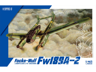 Great Wal Hobby maquette avion L4803 FOCKE WULF FW-189 A2 1.48