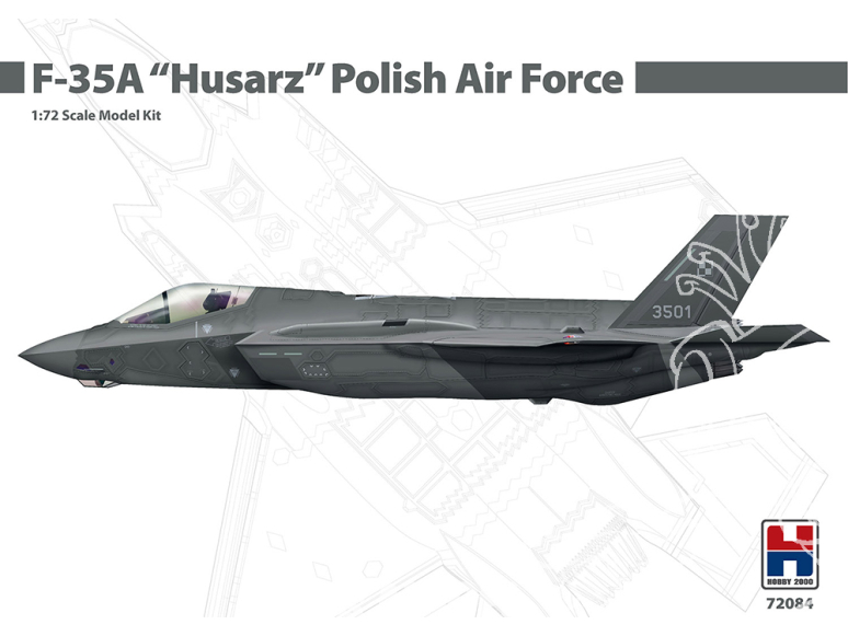 Hobby 2000 maquette avion 72084 F-35A "Husarz" Polish Air Force 1/72