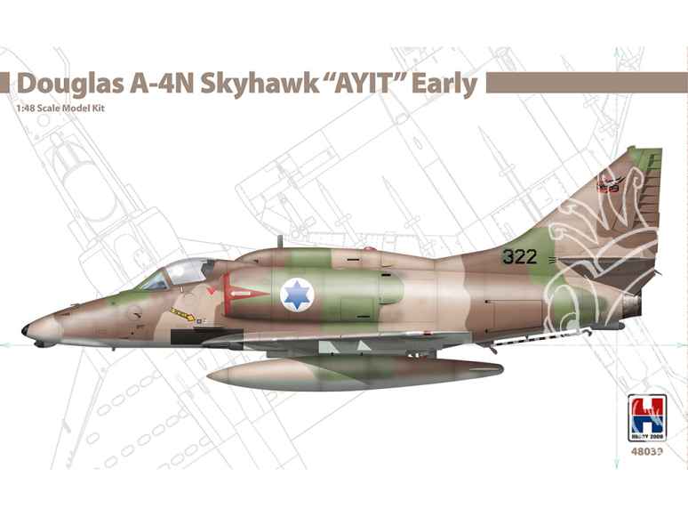 Hobby 2000 maquette avion 48039 Douglas A-4N Skyhawk "AYIT" Early 1/48