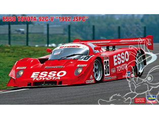 Hasegawa maquette voiture 20640 ESSO Toyota 92C-V "1992 JSPC" 1/24