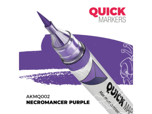 Ak Interactive AKMQ002 Quick Markers Necromancer Purple