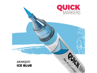 Ak Interactive AKMQ011 Quick Markers Ice Blue