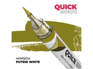 Ak Interactive AKMQ024 Quick Markers Putrid White