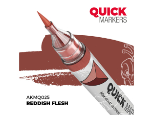 Ak Interactive AKMQ025 Quick Markers Reddish Flesh