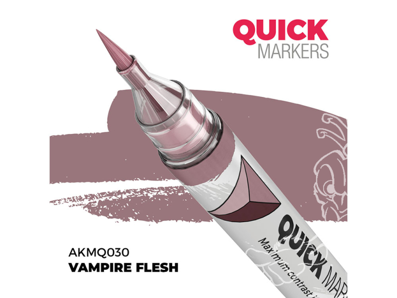 Ak Interactive AKMQ030 Quick Markers Vampire Flesh