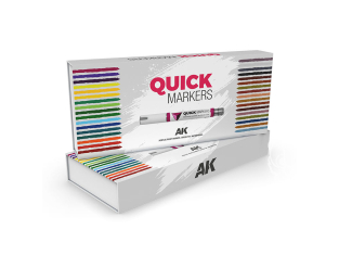 Ak Interactive AKMQ150 Quick Markers SPECIALBOX Gamme complète !!