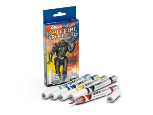 Ak Interactive AKMQ104 Quick Markers Set Imperial Troopers 5 Marqueurs