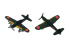 Fujimi maquette avion 433318 Set avions embarqués Japonais Set 2 1/700