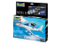 Revell maquette avion 63794 Model Set Boeing E-3A Sentry avec peinture et accessoires de base 1/144