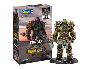 Revell maquette 03516 COFFRET CADEAU World of Warcraft "Thrall" Maquette Revell avec accessoires de base 1/16