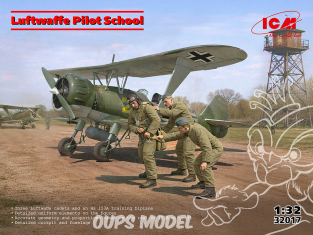 Icm maquette avion 32017 École de pilotage de la Luftwaffe 1/32