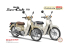 Fujimi maquette moto 141985 Honda Super Cub 110 (Virgin Beige) 1/12