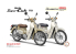 Fujimi maquette moto 142005 Honda Super Cub 110 (Classical White) 1/12