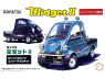 Fujimi maquette voiture 47324 Daihatsu Midget II Type D / Type R 1/24