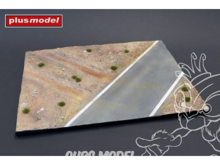 Plus Model 623 Socle d'exposition Route de campagne 1/35
