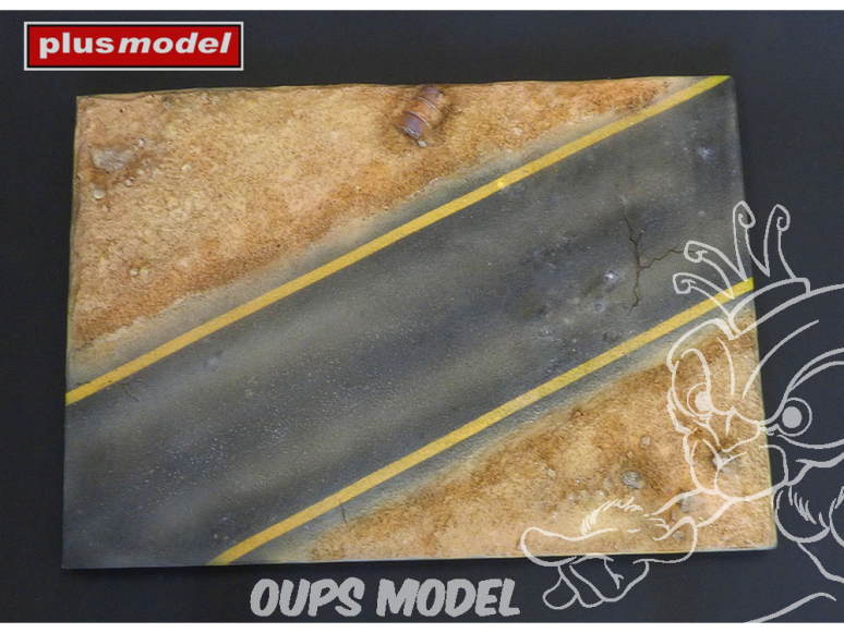 Plus Model 622 Socle d'exposition Route dans le désert 1/35