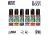 Green Stuff 506174 Artist Colours Set Peinture Rouge