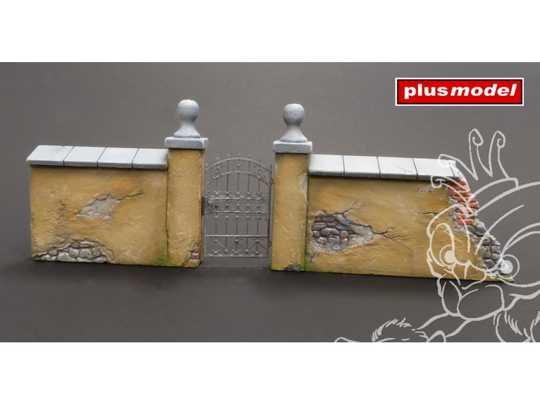 Plus Model Diorama 626 Mur de jardin résine 1/35