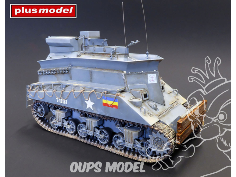Plus Model 617 Kit de conversion Sherman BARV kit Asuka 1/35