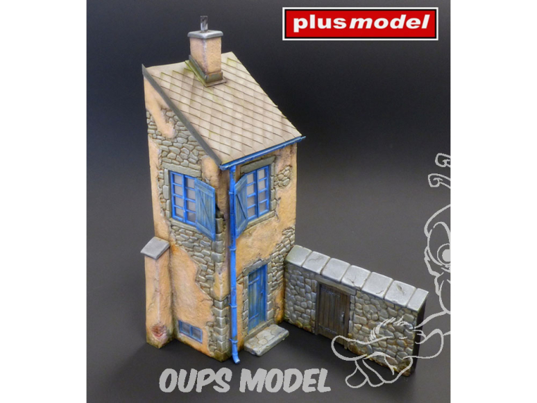 Plus Model Diorama 625 Maison française platre et résine 1/35