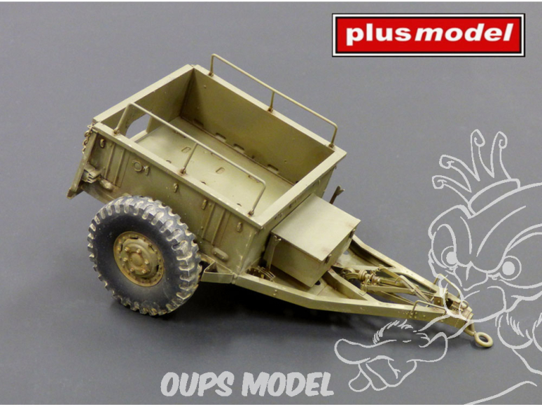 Plus Model 492 Remorque US M10 pour munitions 1/35
