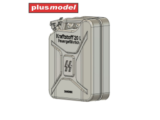 Plus Model DP3083 Bidons SS resine 3D 1/35