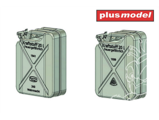 Plus Model DP3087 Bidons allemandes early Brose u Co Coburg, ABP resine 3D 1/35