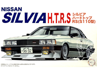Fujimi maquette voiture 46631 Nissan Silvia H.T.R.S. RS S110 1/24