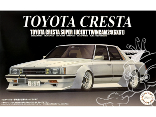 Fujimi maquette voiture 47430 Toyota Cresta Super Lucent Twincan24 GX61 1/24
