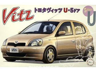 Fujimi maquette voiture 47386 Toyota Vitz U-Type 5 portes 1/24