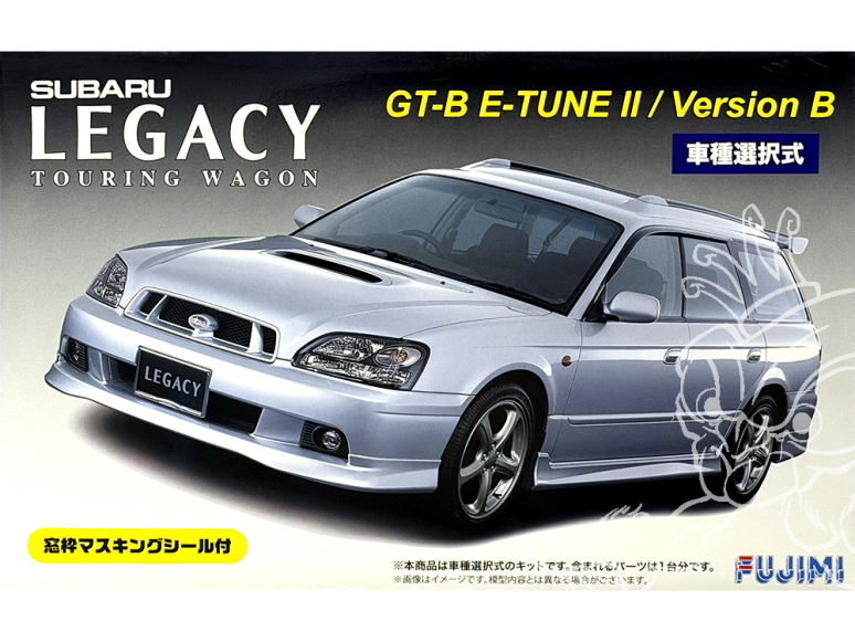 Fujimi maquette voiture 47515 Subaru Legacy Touring Wagon GT-B E-TUNE II / Version B 1/24