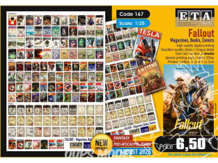 ETA diorama 167 Magazine Fallout, Livres, Bandes dessinées 1/35