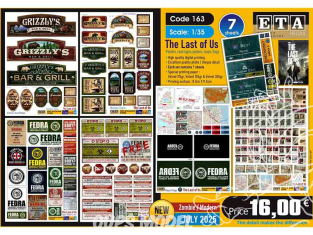 ETA diorama 163 The Last of Us Panneaux, affiches, cartes, etc. 1/35