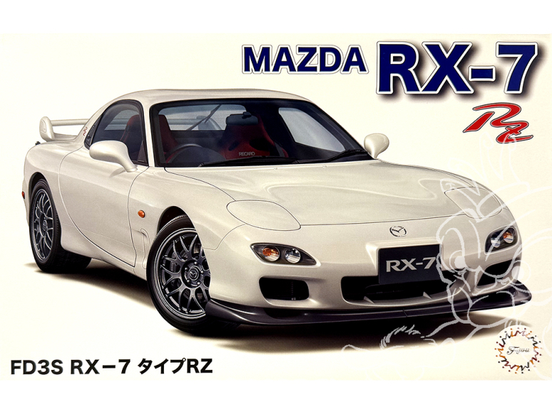 Fujimi maquette voiture 46556 Mazda RX-7 FD3S 1/24