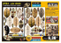 ETA diorama 808 Boucliers zoulous et masques traditionnels africains 1/35
