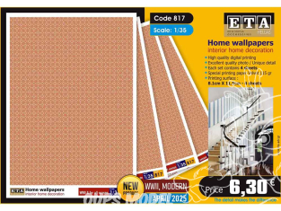 ETA diorama 817 Papiers peints 1/35