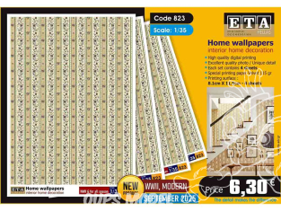 ETA diorama 823 Papiers peints 1/35