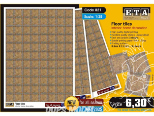 ETA diorama 821 Carrelage de sol 1/35