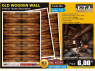 ETA diorama 826 Vieux mur en bois 1/35