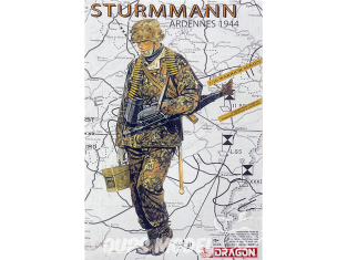 Dragon maquette militaire 1604 Sturmmann Ardennes 1944 1/16
